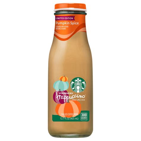 Save on Starbucks Limited Edition Pumpkin Spice Frappuccino Chilled ...