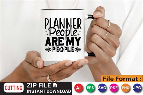 Planner People Are My People Graphic by RegulerDesign · Creative Fabrica