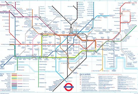 London Underground Map Printable A4 - Printable Maps