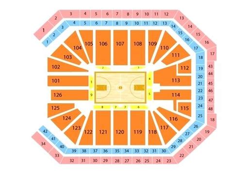 Golden 1 Center Seating Chart NBA