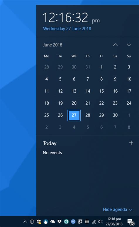 Make the Most of the Desktop Clock and Calendar in Windows 10 – windows.do