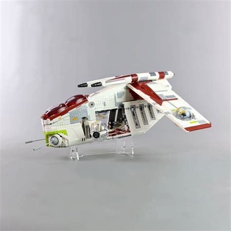 Acrylic Displays for your Lego Models-Display Stand for LEGO 75309 UCS Republic Gunship