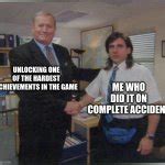 the office handshake Meme Generator - Imgflip