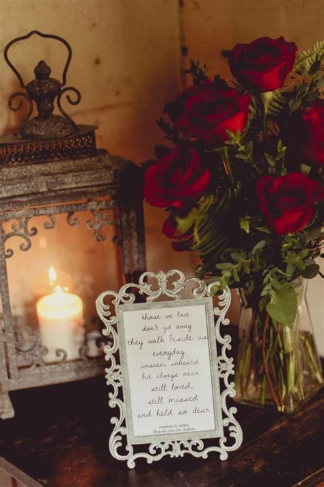 Remembering Loved Ones at Wedding with a Memorial Table and More • Sarah Chetrit's Lust Till Dawn
