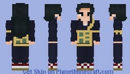 Suguru Geto (Kenjaku) [Jujutsu Kaisen] Minecraft Skin