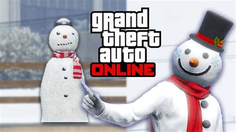 All 25 Snowmen Locations Guide (Unlock The Snowman Outfit) | GTA 5 Online - YouTube