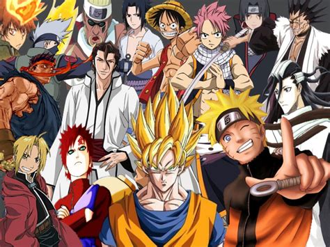 10 Likes Mk - Anime Characters All In One is hd wallpapers & backgrounds for desktop or mobile ...