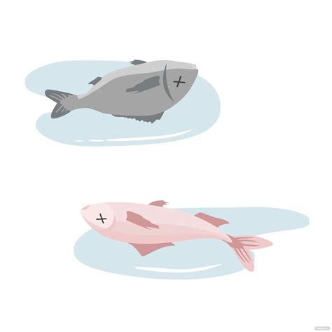 Dead Fish Vector in Illustrator, SVG, JPG, EPS, PNG - Download ...