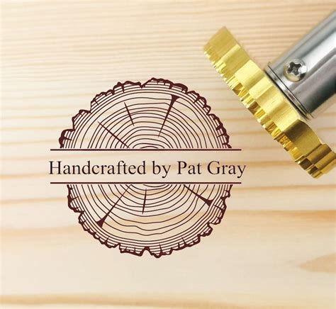 Custom wood burning stamp / Branding iron logo / Wood branding | Etsy