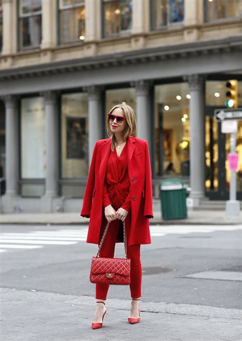 All-Red Outfit: Red Red Red | Brooklyn Blonde - Lifestyle Blog | Red outfit, Fall outfits women ...