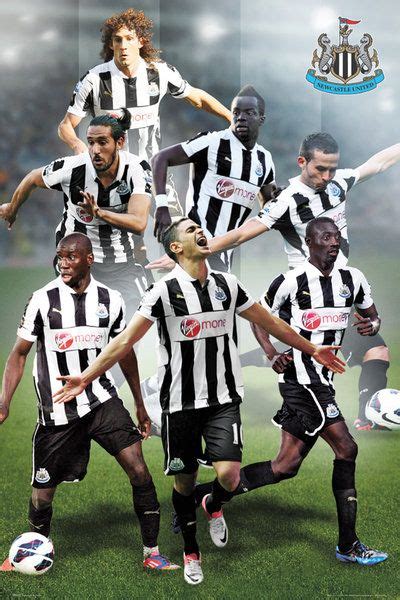 Newcastle United Players 12/13 - plakat | sklep Nice Wall