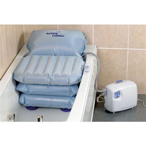 Mangar Bathing Cushion Inflatable Bath Lift | Bath lift, Handicapped bath, Bathroom shower design