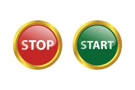 Start Stop Button Vector Art, Icons, and Graphics for Free Download