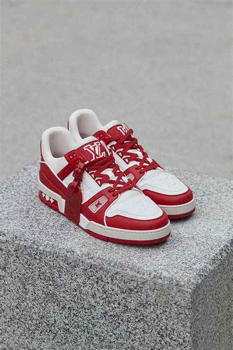 Louis Vuitton (RED) LV Trainer: Images & Release Info