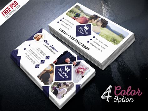 Event Planner Business Cards Templates