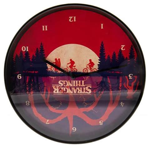 Stranger Things Wall Clock Upside Down for sale online | eBay