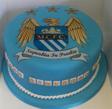 Manchester city cake | City cake, Cake, Desserts