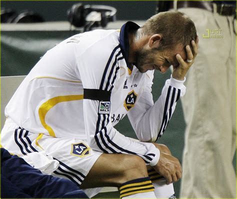 Photo: david beckham injured knee 11 | Photo 553271 | Just Jared: Entertainment News