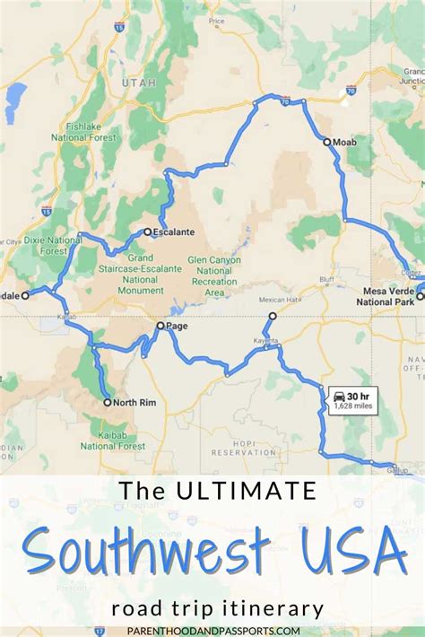 The Perfect Southwest USA Road Trip Itinerary For 12 Days