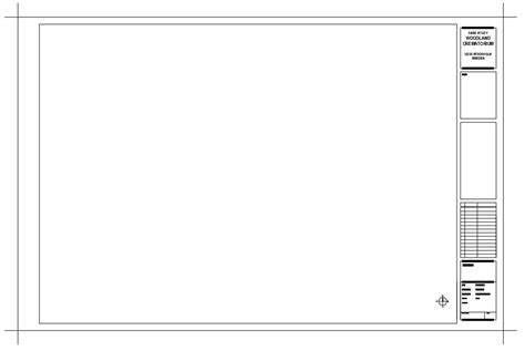 Autocad Title Block Template Download Free - Get What You Need