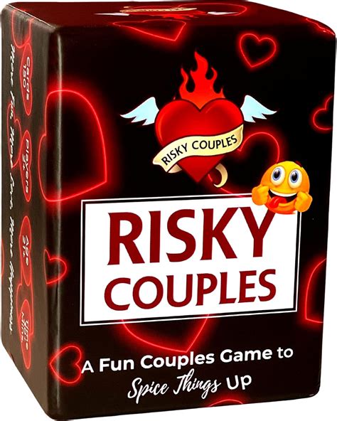 Amazon.com: RISKY COUPLES - Super Fun Couples Game for Date Night: 150 Spicy Dares & Questions ...