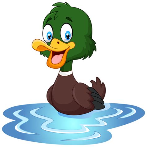 Duck PNG Clip Art Image | Cartoon animals, Cute cartoon, Clip art