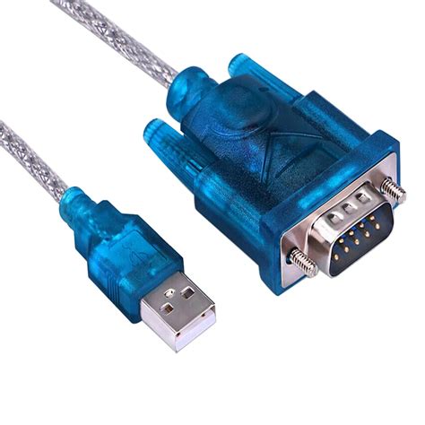 USB to RS232 Serial Port 9pin DB9 Cable Serial COM Port Adapter ...