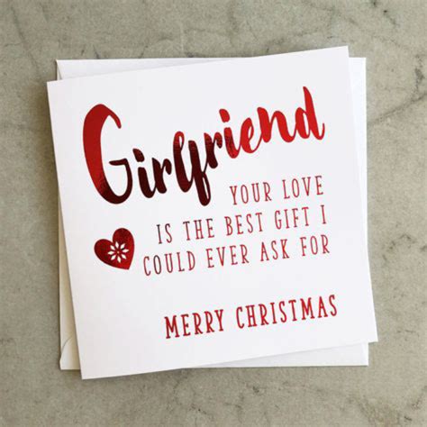 Christmas Card Messages for Girlfriend This Holiday Season