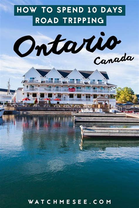 The Ultimate Ontario Itinerary: A 10-day Road Trip in Ontario | Ontario travel, Ontario road ...