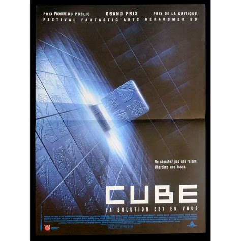 CUBE French Movie Poster 15x21 - 1997 - Vincenzo Natali, Nicole de Boer