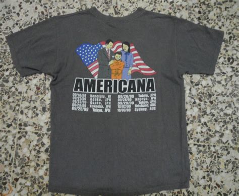 Clayback Bush Thrift Store: [T Shirt] The Offspring Americana Tour '99 Tee