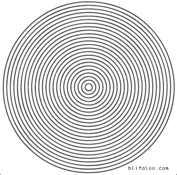 Circle Illusion | Blifaloo.com | Illusions, Circle, Optical illusions