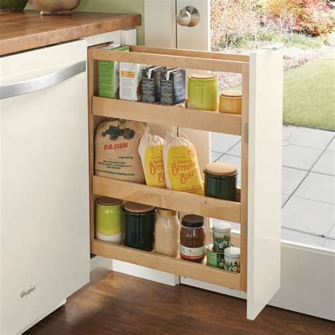 Tall Pull-Out Kitchen Pantry Cabinet - KraftMaid