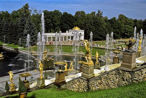 Peterhof Gardens Photograph by Sally Weigand - Pixels