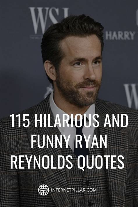 115 Hilarious and Funny Ryan Reynolds Quotes to Make You Laugh - # ...