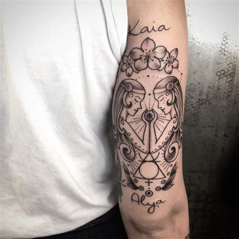 50 Best Gemini Tattoo - Designs And Ideas For Men & Women (2019)