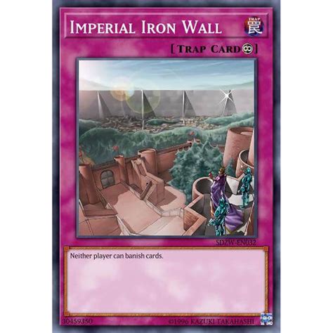 Imperial Iron Wall - MAZE-EN065 - Rare 1st Edition