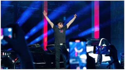 Watch: Elon Musk’s grand entry in cowboy hat and oldest Tesla model at ‘Cyber Rodeo’ party