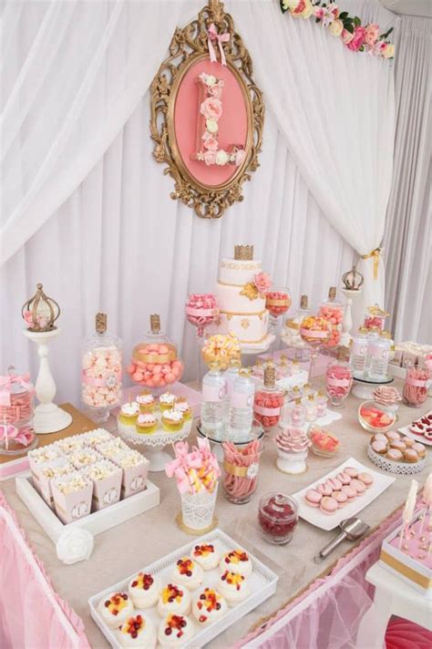 Kara's Party Ideas Pink & Gold Princess Birthday Party via Kara's Party ...