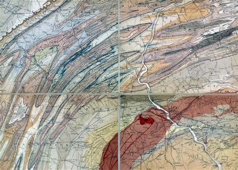 Geological Map Of The State Of Pennsylvania | Map, Geology, Infographic