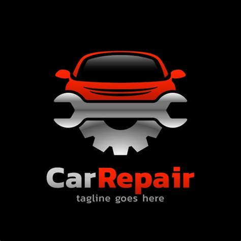 Free Vector | Gradient car service logo design