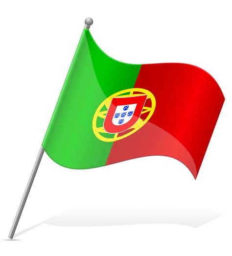 Bandeira de ilustração vetorial de Portugal - Download de Vetor