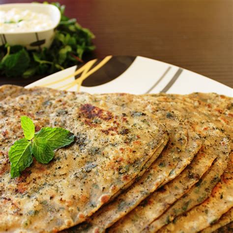 Pudina Paratha – Tandoori Culture