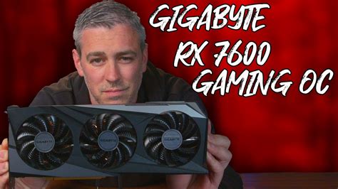 Gigabyte RX 7600 Gaming OC Review [Power & Thermals] - YouTube