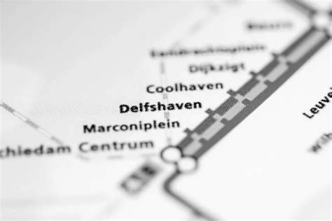 Hoogvliet Station Rotterdam Metro Map Stock Photo by ©aliceinwonderland2020 411882896