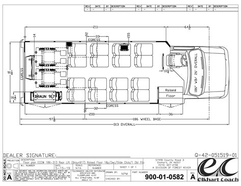 Ford E450 Bus Interior Dimensions