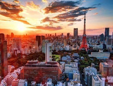 Sunset in Tokyo - Other & Architecture Background Wallpapers on Desktop ...