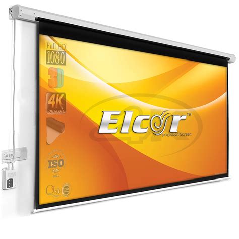 ELCOR lite series Electric Motorized Screen 142-Inch Diagonal In 16:10 Aspect format, UltraHD/4K ...