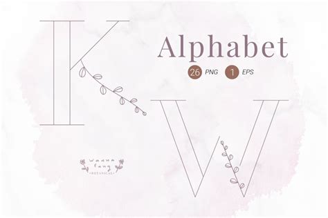 Line Art Alphabet Clipart, PNG