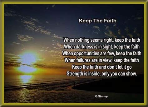 Keep The Faith. Free Encouragement eCards, Greeting Cards | 123 Greetings